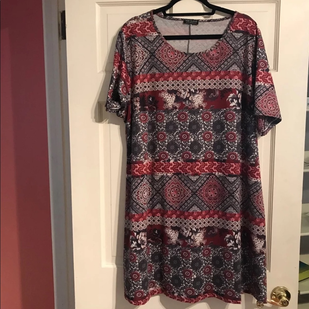 Pink Clove plus size dress